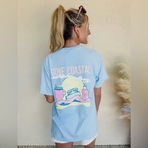 Comfort Colors Gone Costal pastel t-shirt